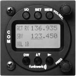 Ricetrasmittente VHF Funkwerk ATR833 LCD