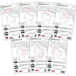 Avioportolano  Set Completo 7 Carte 2024